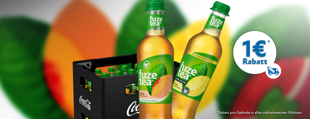 Fuze Tea Rabattaktion 1 Euro - KW 22 und 23 in 2026